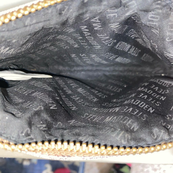 Women's Steve Madden Brown Wristlet Wallet - Picture 4 of 5